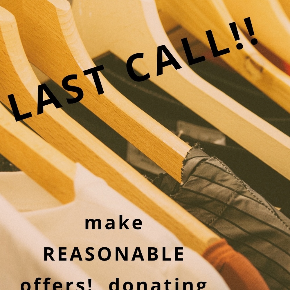 REASONABLE Offers please!